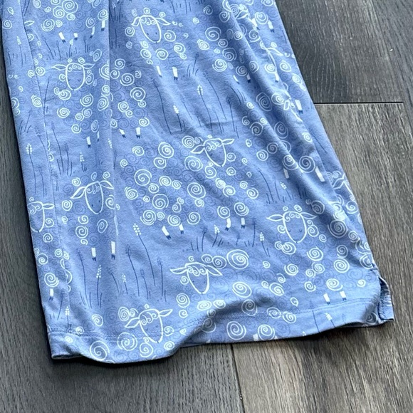 munki munki Light Purple Sheep Pajamas Size XXL Short-sleeve Cozy - Picture 6 of 9